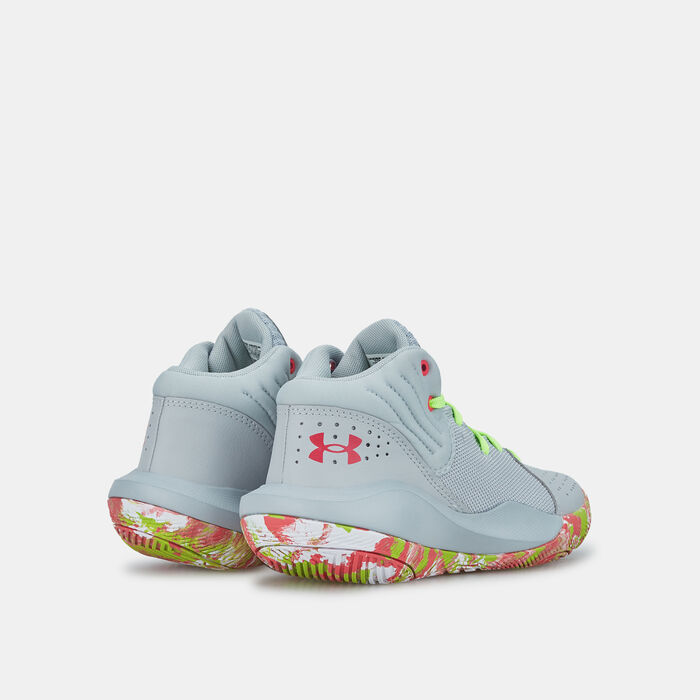 Under Armour Kids' Jet 21 Basketball Shoe Grey Under Armour Kids' Jet 21 Basketball Shoe Grey image number 2