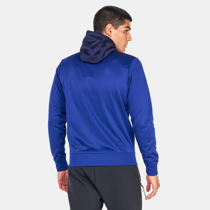 Nike Men's Sportswear Repeat Full-Zip Hoodie Blue Nike Men's Sportswear Repeat Full-Zip Hoodie Blue image number 1