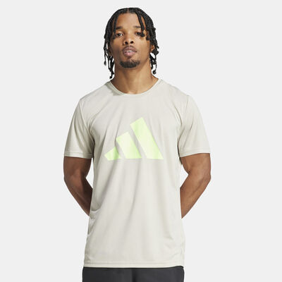 adidas Men's Run It T-Shirt Grey