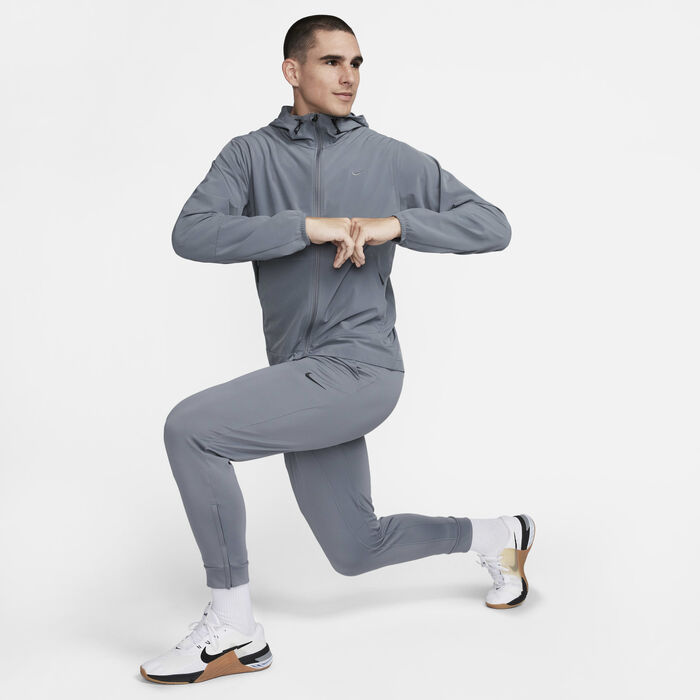 Nike Men's Unlimited Water-Repellent Hoodie Grey image number 5