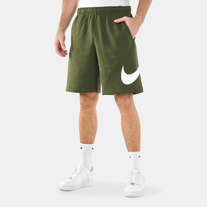 Nike Men's Sportswear Club Graphic Shorts Green Nike Men's Sportswear Club Graphic Shorts Green image number 0
