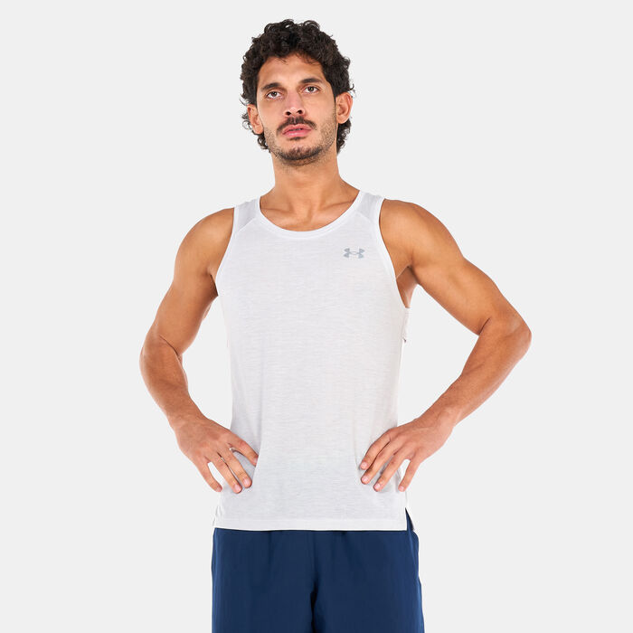 Under Armour Men's UA Streaker Run Tank Top Grey Under Armour Men's UA Streaker Run Tank Top Grey image number 0