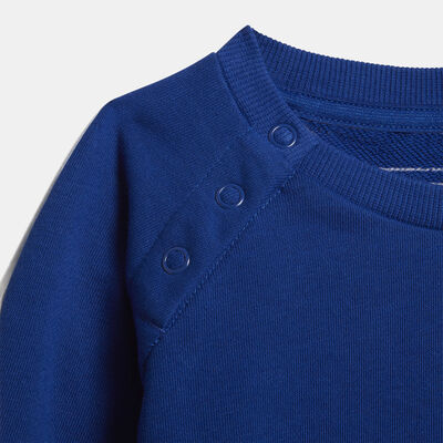 adidas Kids' Future Icons 3-Stripes Tracksuit Blue adidas Kids' Future Icons 3-Stripes Tracksuit Blue