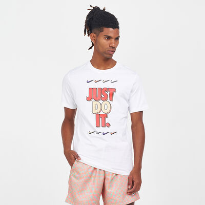 Nike Men's Sportswear DNA Just Do It T-Shirt Grey