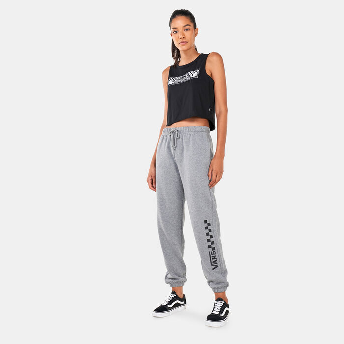 Vans Women's Chalkboard Sweatpants Grey Vans Women's Chalkboard Sweatpants Grey image number 2