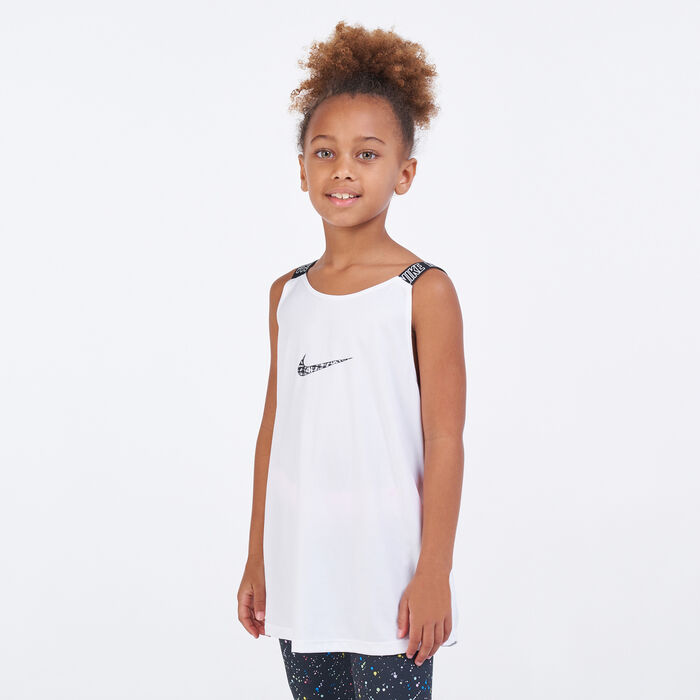 Nike Kids' Dry Tank Top White image number 0