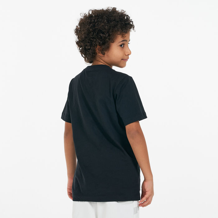 Nike Kids' Sportswear Just Do It T-Shirt Black Nike Kids' Sportswear Just Do It T-Shirt Black image number 1