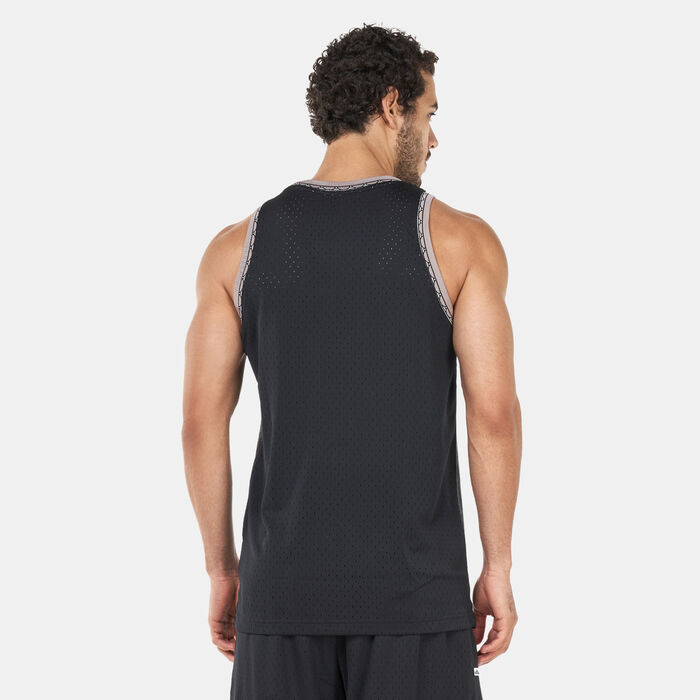 Nike Men's Giannis Dri-FIT Mesh Jersey Black Nike Men's Giannis Dri-FIT Mesh Jersey Black image number 1
