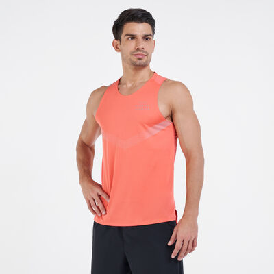 Nike Men's Dri-FIT 365 Run Division Running Tank Top Orange