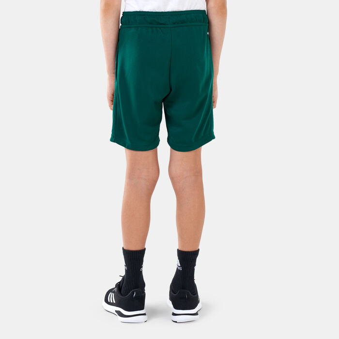 adidas Kids' Designed 2 Move Logo Shorts Green adidas Kids' Designed 2 Move Logo Shorts Green image number 1