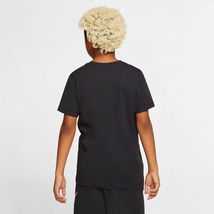 Nike Kids' Sportswear Basketball T-Shirt (Older Kids) Black Nike Kids' Sportswear Basketball T-Shirt (Older Kids) Black image number 2