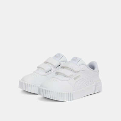PUMA Kids' Carina 2.0 Velcro Shoes White