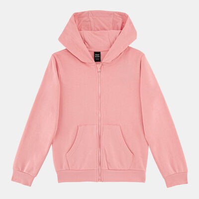 Sun and Sand Sports Kids' Zipper Hoodie Pink