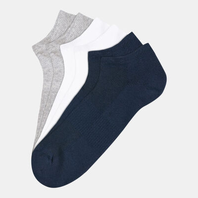 Sun and Sand Sports Men's Sports Ankle Socks (3 Pack) - L/XL White Sun and Sand Sports Men's Sports Ankle Socks (3 Pack) - L/XL White