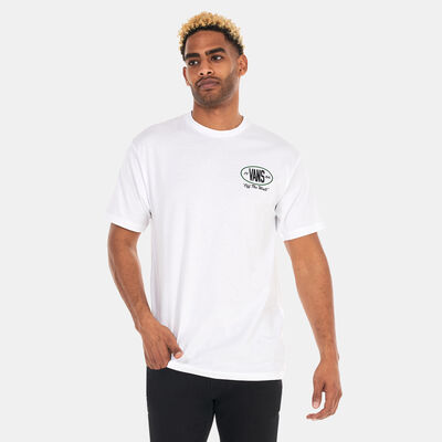 Vans Men's Team Player Checkerboard T-Shirt White