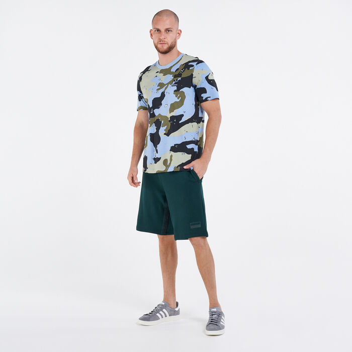 adidas Originals Men's Graphics Allover Camo Print T-Shirt Blue adidas Originals Men's Graphics Allover Camo Print T-Shirt Blue image number 2