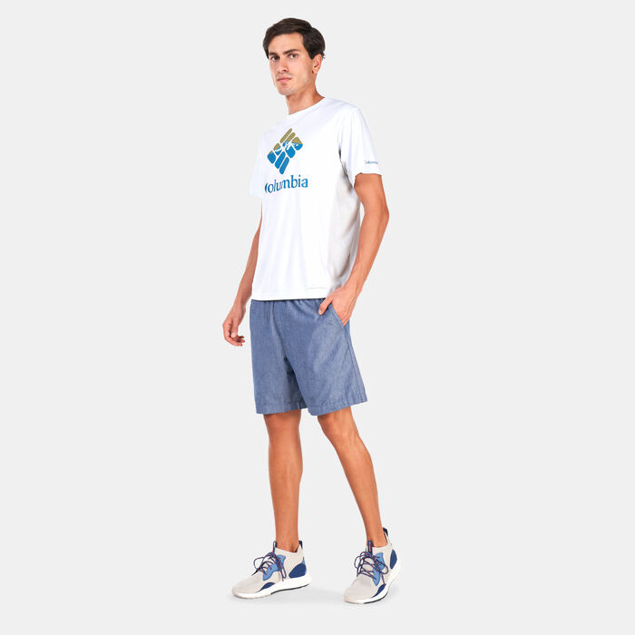 Columbia Men's Scenic Ridge™ Pull-On Shorts Blue Columbia Men's Scenic Ridge™ Pull-On Shorts Blue image number 2
