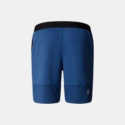 The North Face Men's Mountain Athletics Fleece Shorts Blue