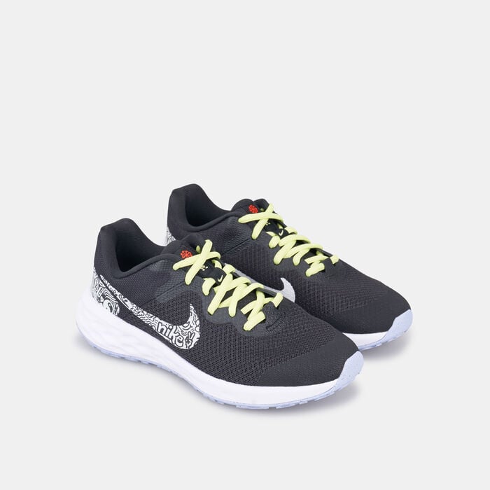 Nike Kids' Revolution 6 NN JP Road Running Shoe (Older Kids) Black Nike Kids' Revolution 6 NN JP Road Running Shoe (Older Kids) Black image number 1