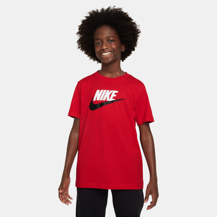 Nike Kids' Sportswear T-Shirt (Older Kids) Red Nike Kids' Sportswear T-Shirt (Older Kids) Red image number 0