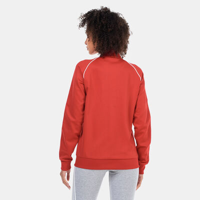 adidas Originals Women's Adicolor Classics SST Track Jacket Red