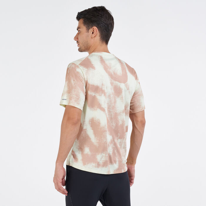 Nike Men's Dri-FIT Wild Run Miler PR T-Shirt Brown Nike Men's Dri-FIT Wild Run Miler PR T-Shirt Brown image number 1