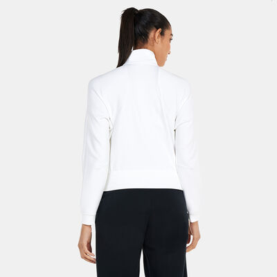 Nike Women's Court Dri-FIT Heritage Full Zip Jacket White