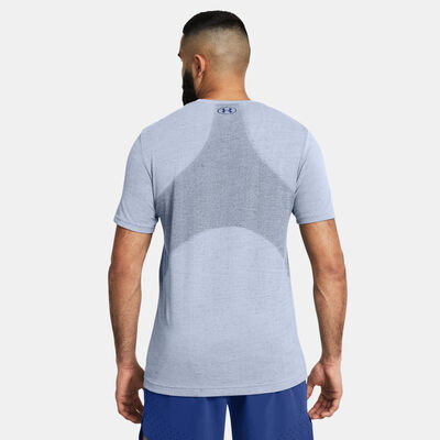 Under Armour Men's Vanish Seamless T-Shirt Blue