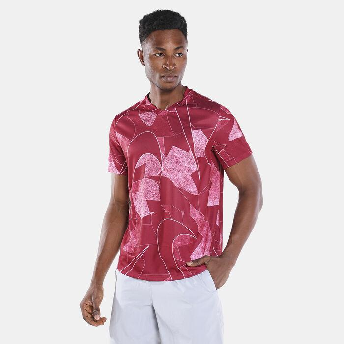 Nike Men's Court Dri-FIT Victory T-Shirt Pink image number 0