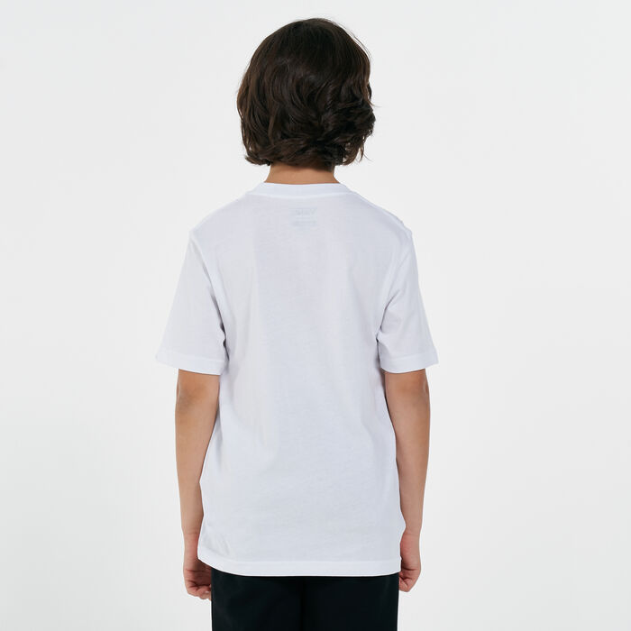 Vans Kids' Off The Wall T-Shirt White image number 1