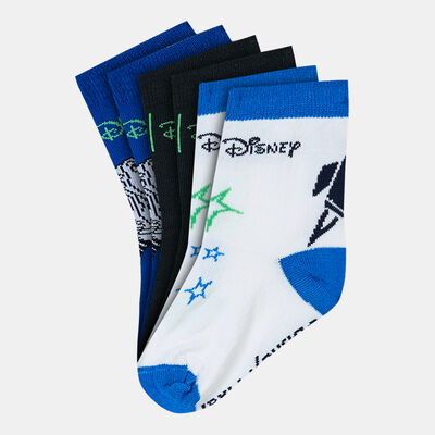 adidas Men's Disney Buzz Lightyear Socks (3 Pack) Blue