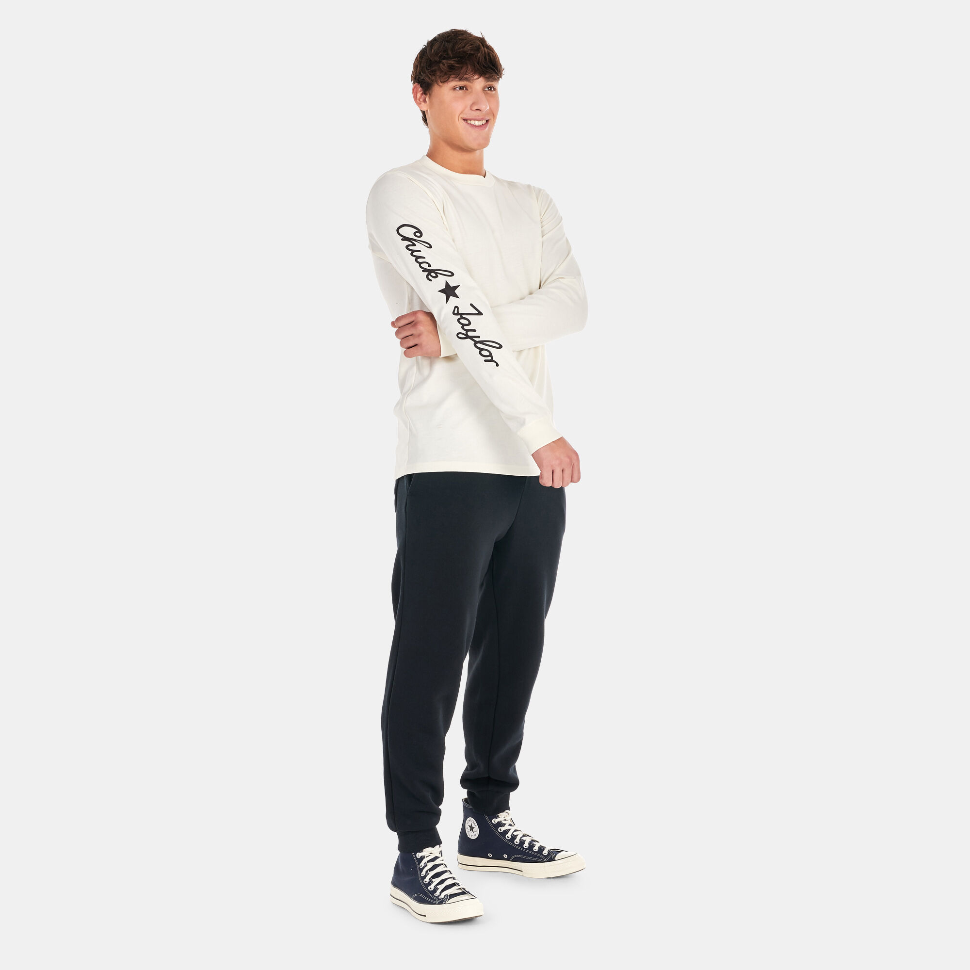 Converse logo placement shop