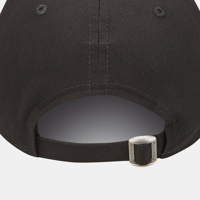 New Era Men's New York Yankees Essential Logo 9FORTY Cap Black image number 1