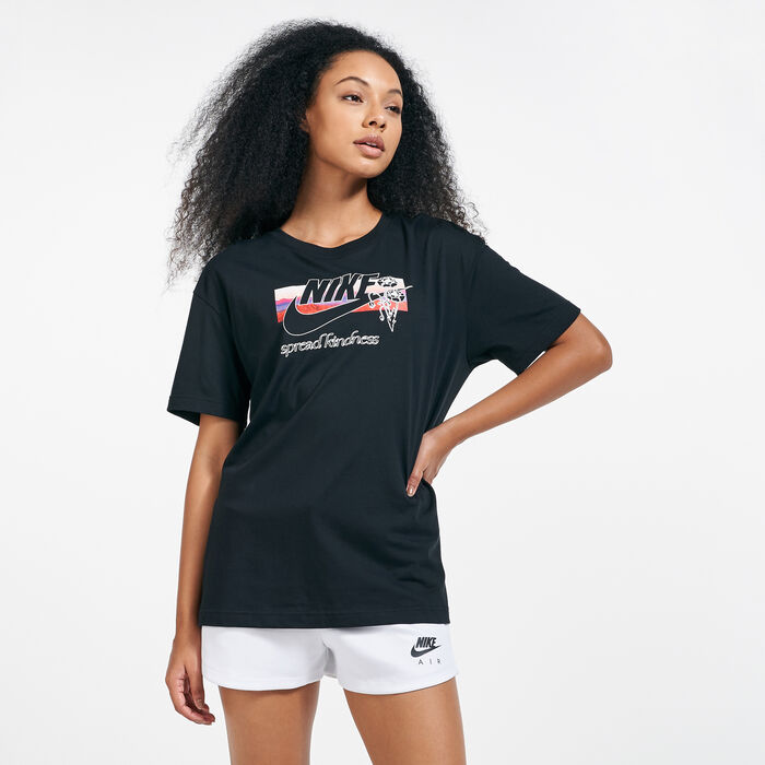 Nike Women's Sportswear Collage T-Shirt Black image number 0