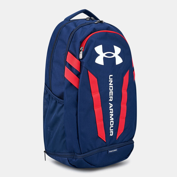 Under Armour UA Hustle 5.0 Backpack Blue Under Armour UA Hustle 5.0 Backpack Blue image number 2