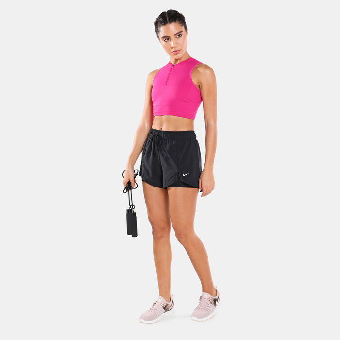 Nike Women's Flex Essential 2-in-1 Training Shorts Black Nike Women's Flex Essential 2-in-1 Training Shorts Black image number 2