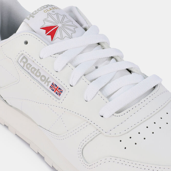 Reebok Women's Classic Leather Shoe White image number 4
