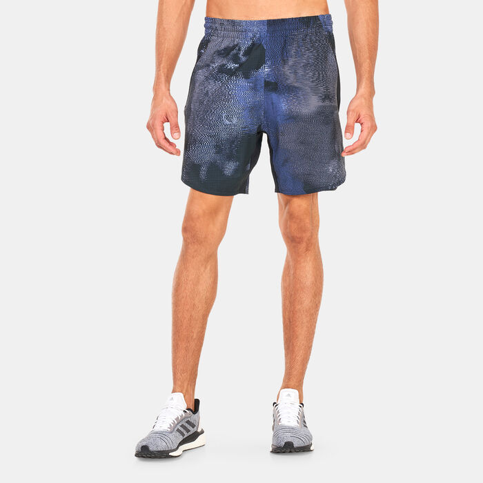 adidas Men's D4T HIIT Printed Training Shorts Multi image number 0