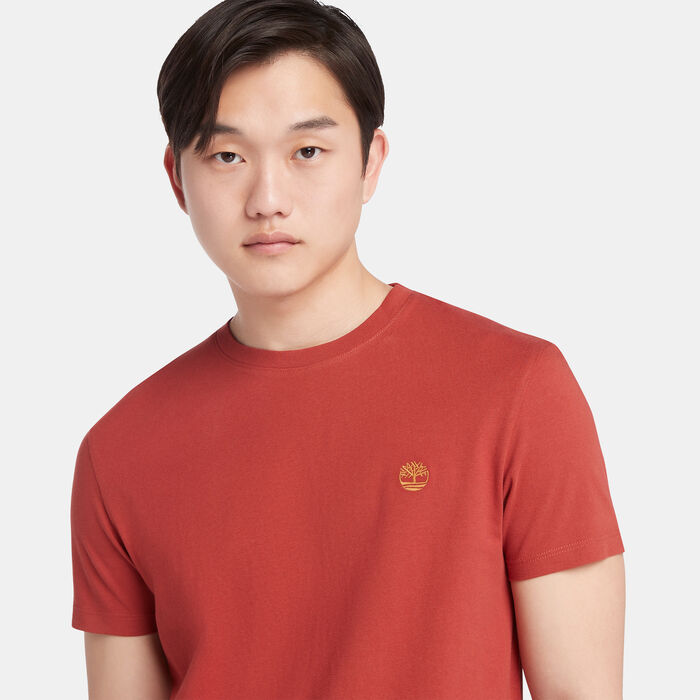 Timberland Men's Dunstan River T-Shirt Orange Timberland Men's Dunstan River T-Shirt Orange image number 4