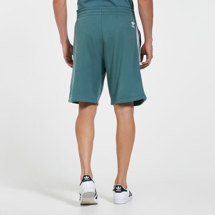 adidas Originals Men's Adicolor 3D Trefoil Ombré Shorts Green adidas Originals Men's Adicolor 3D Trefoil Ombré Shorts Green image number 1