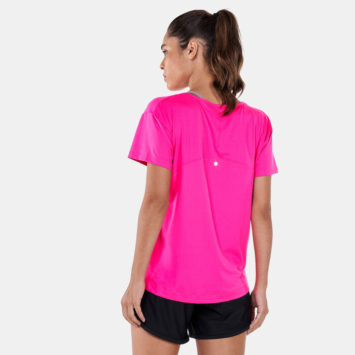Under Armour Women's UA RUSH™ Energy Core T-Shirt Pink Under Armour Women's UA RUSH™ Energy Core T-Shirt Pink image number 1