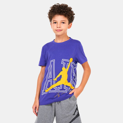 Jordan Kids' Air Rise T-Shirt Purple
