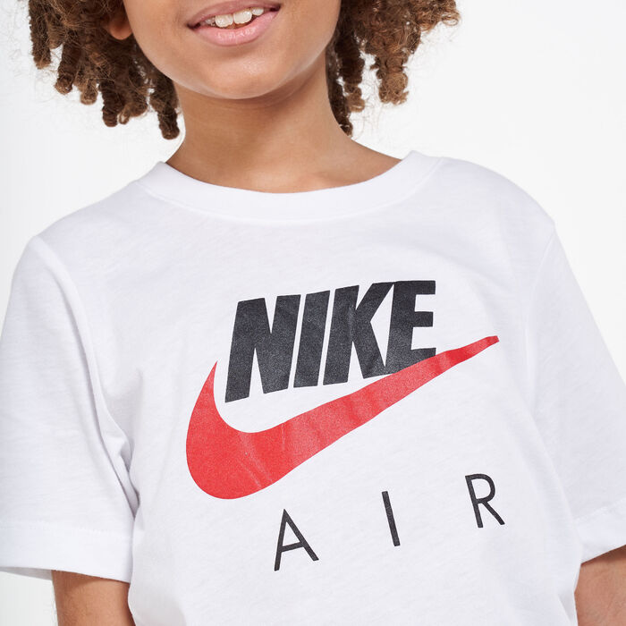 Nike Kids' Sportswear Air T-Shirt (Older Kids) White Nike Kids' Sportswear Air T-Shirt (Older Kids) White image number 3