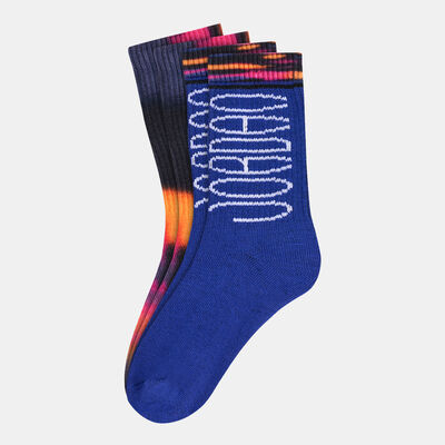 Jordan Kids' Flight Remix Socks - 2 Pack (Younger Kids) Purple