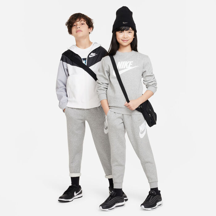 Nike Kids' Sportswear Club Fleece Joggers (Older Kids) Grey Nike Kids' Sportswear Club Fleece Joggers (Older Kids) Grey image number 2