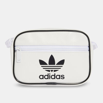 adidas Originals Men's Adicolor Classic Mini Crossbody Bag White adidas Originals Men's Adicolor Classic Mini Crossbody Bag White