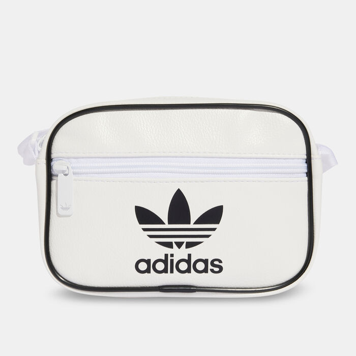 adidas Originals Men's Adicolor Classic Mini Crossbody Bag White adidas Originals Men's Adicolor Classic Mini Crossbody Bag White image number 0