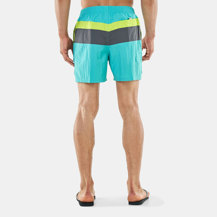 Nike Swim Men's Converge Icon 5-Inch Volley Swimming Shorts Green image number 1