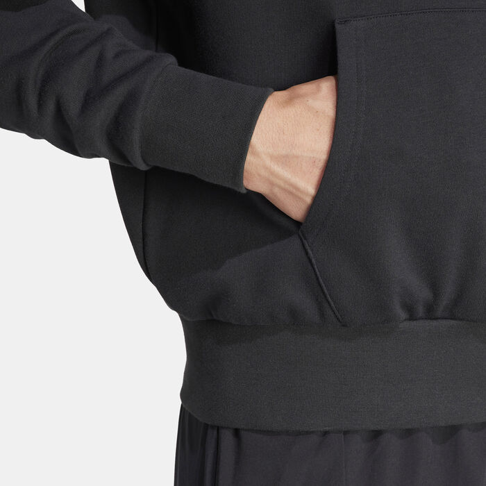 adidas Men's All-Gym Category Pump Hoodie Black adidas Men's All-Gym Category Pump Hoodie Black image number 4