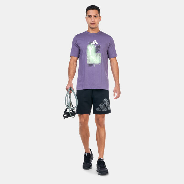 adidas Men's AEROREADY HIIT Training T-Shirt Grey image number 2
